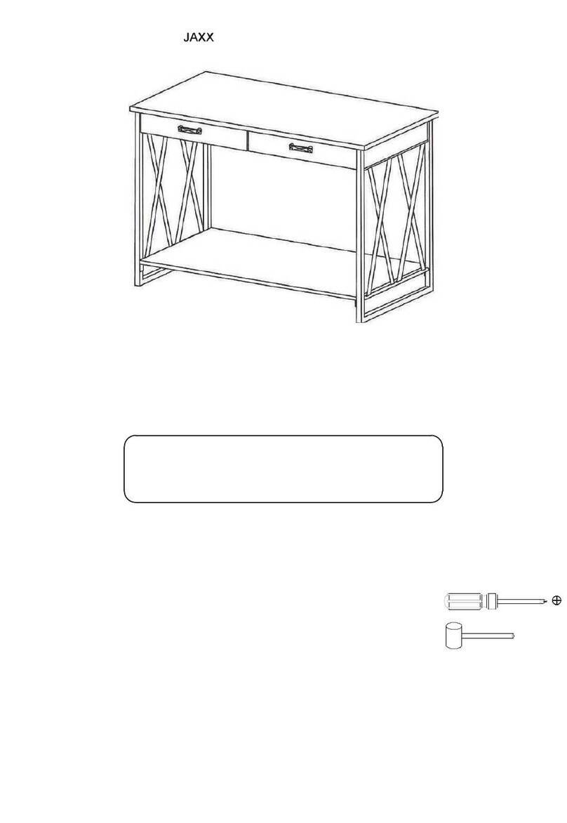 TMS JAXX SOFA TABLE 52203 Assembly instruction TMS JAXX SOFA TABLE 52203 Assembly instruction