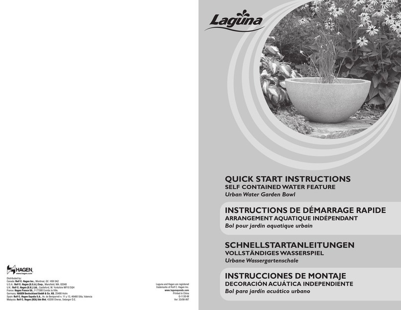 Hagen Laguna Urban Water Garden Bowl Quick start instructions Hagen Laguna Urban Water Garden Bowl Quick start instructions