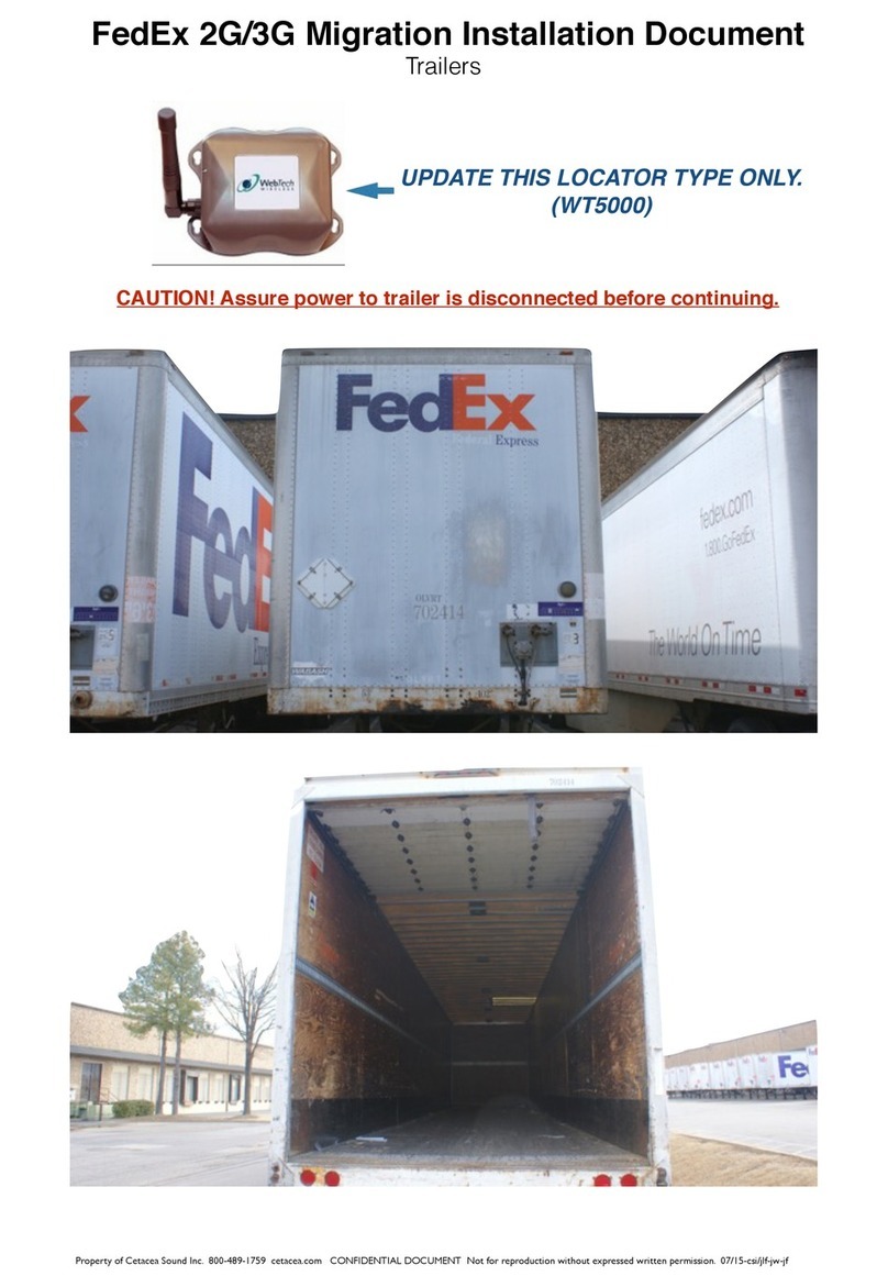 Cetacea Sound WT5000 Installation Document Cetacea Sound WT5000 Installation Document