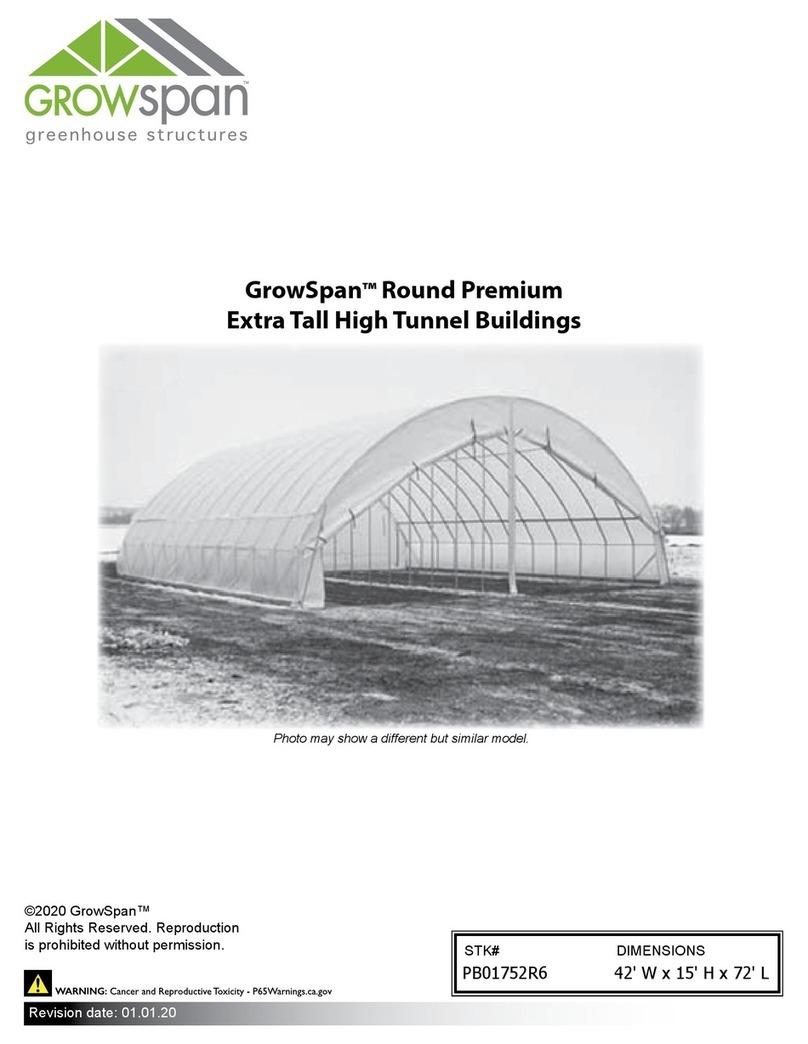GrowSpan Round Premium Assembly instructions