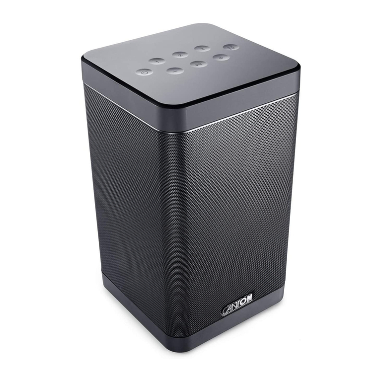 Canton Smart Soundbox 3 Short manual