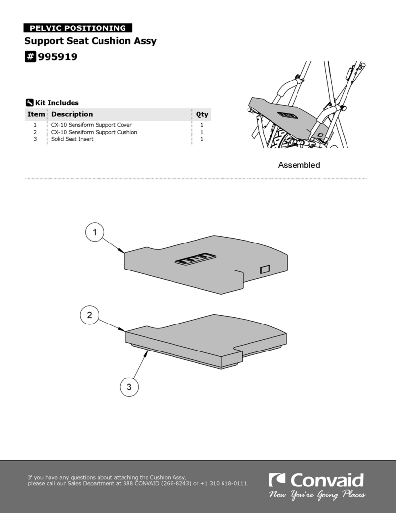 Convaid 995919 Assembly instructions