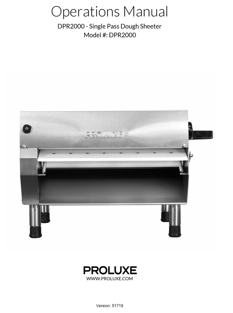 Proluxe DPR2000 Operation manual
