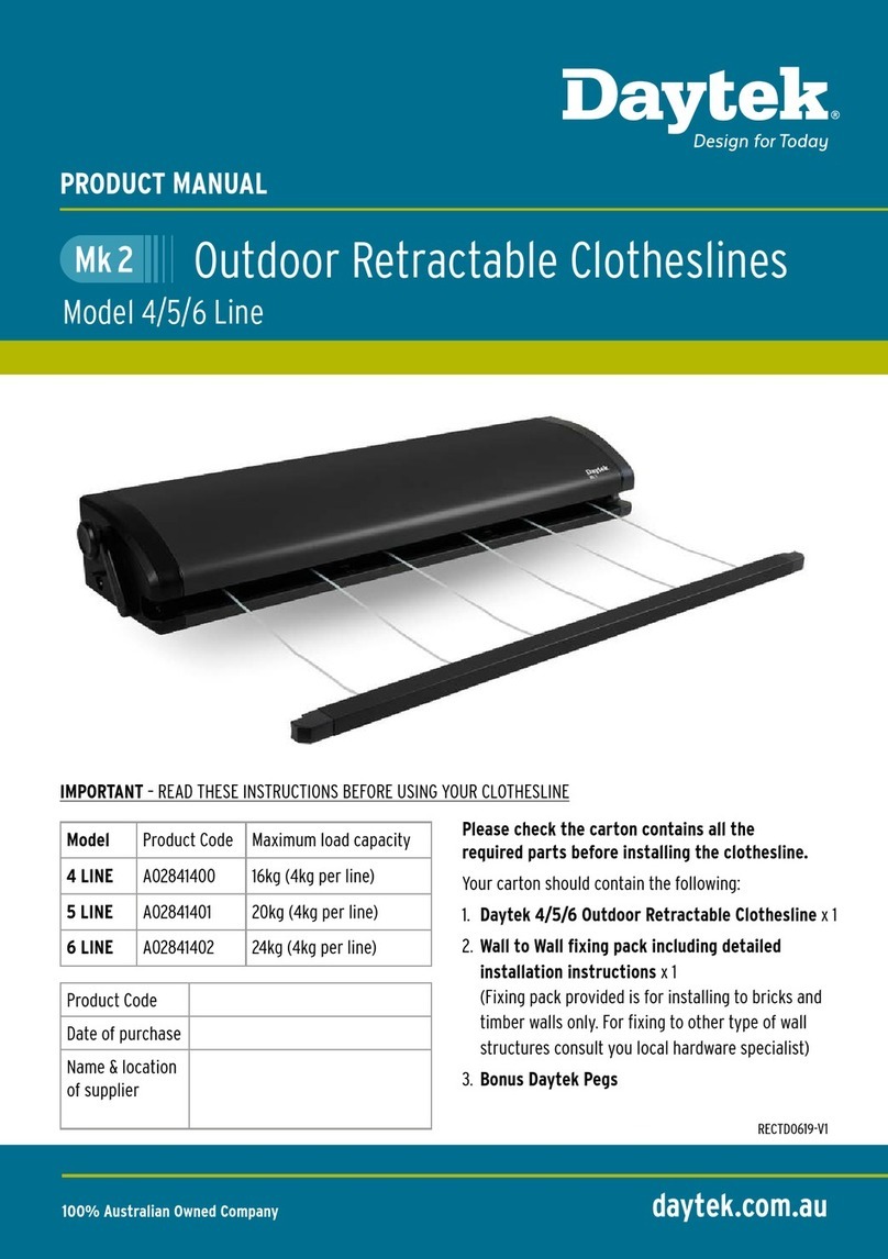DAYTEK 4 LINE product manual