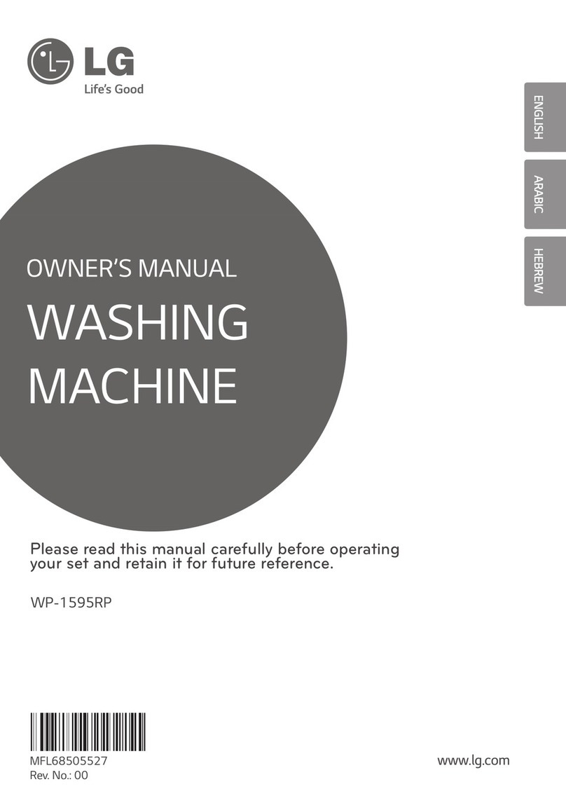 LG WP-1595RP User manual