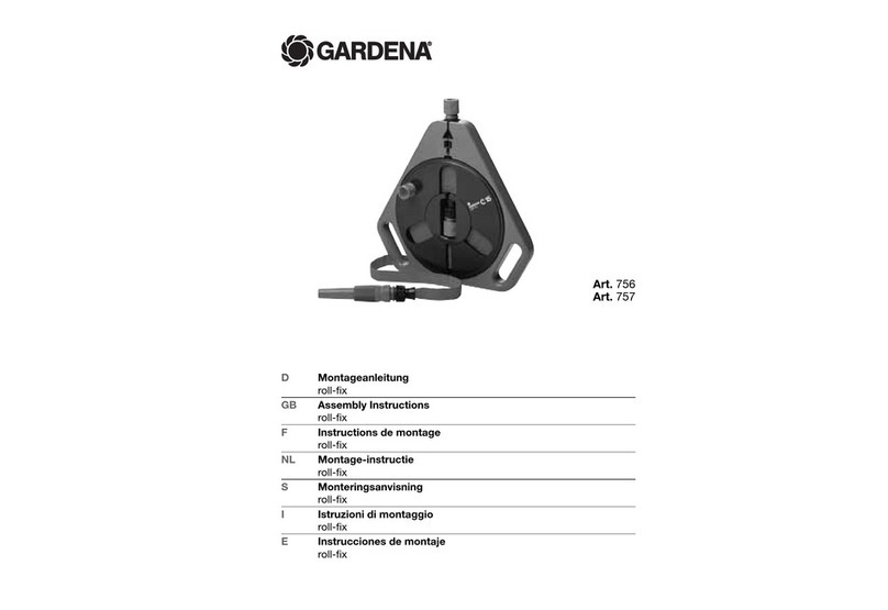 Gardena 756 User manual