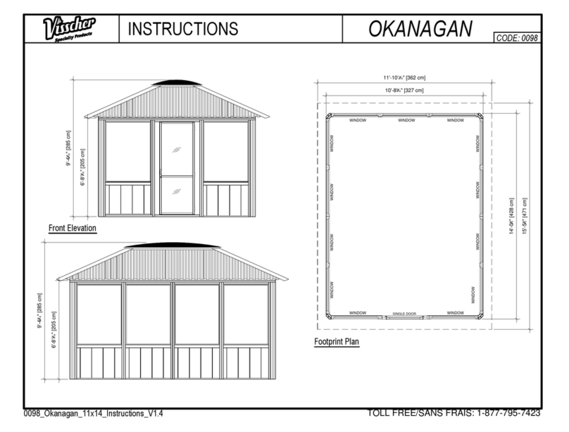 VISSCHER OKANAGAN 0098 User manual
