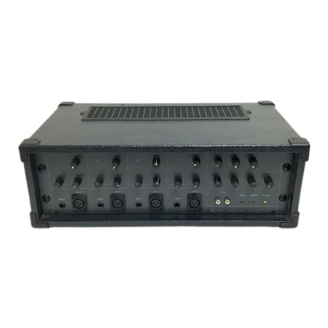 Toa MX-101 Operating instructions manual