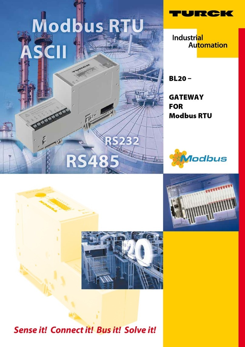 turck BL20 User manual