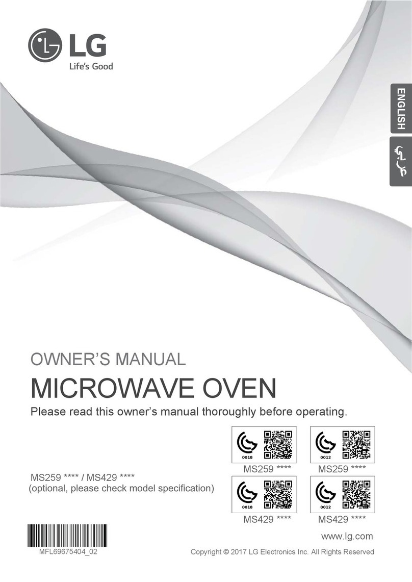LG MS259 SERIES owner's manual
