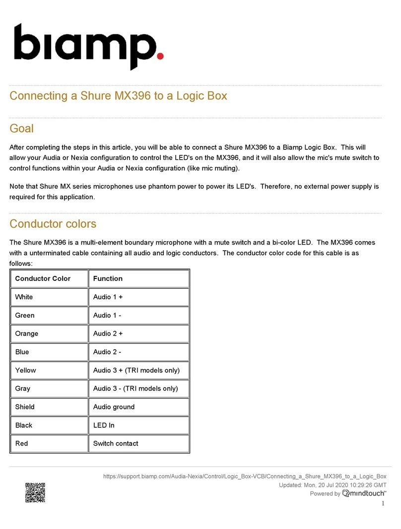 Biamp Logic Box quick start guide