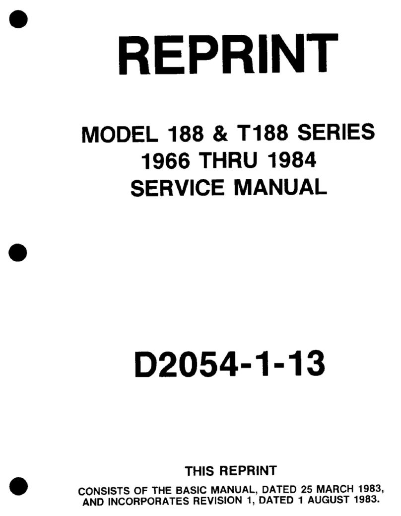 Cessna 188 Series Service manual