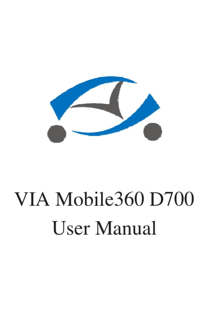 VIA Technologies Mobile360 D700 user manual