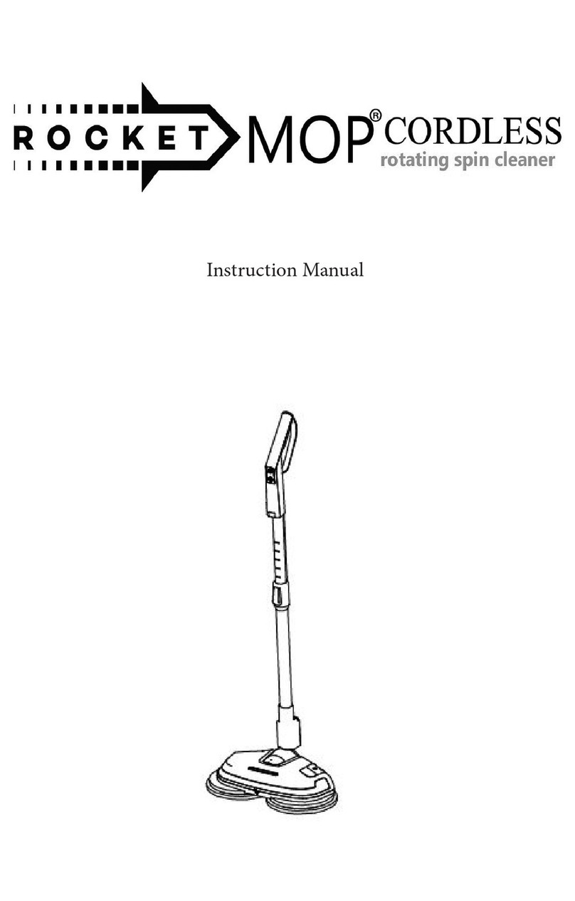 Rocket MOP CORDLESS JJ-SC-020B User manual