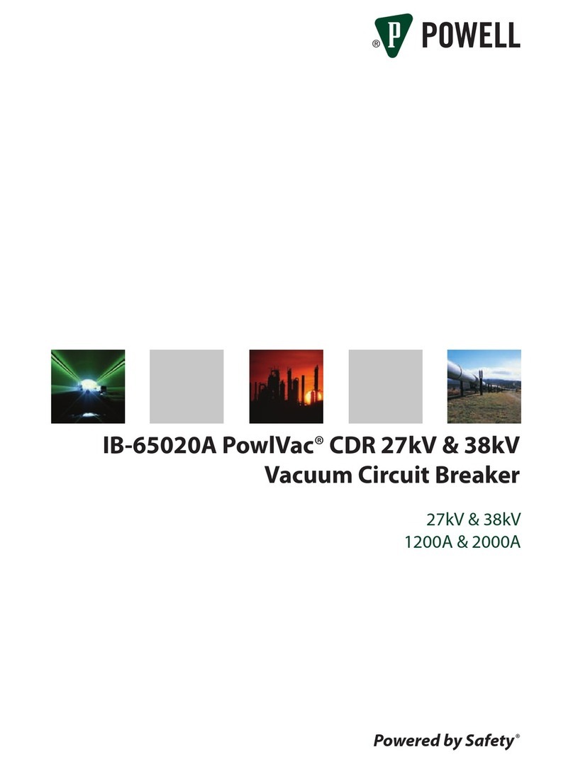 Powell PowlVac IB-65020A CDR 27kV manual Powell PowlVac IB-65020A CDR 27kV manual
