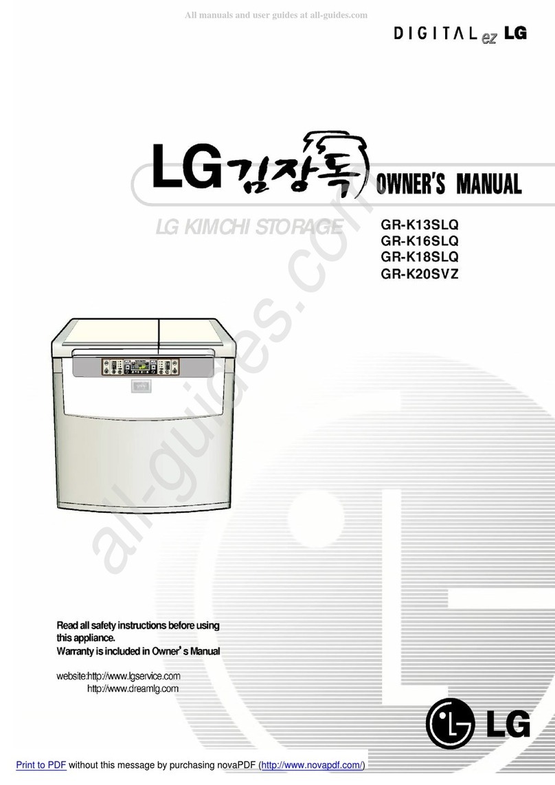 LG GR-K13SLQ User manual