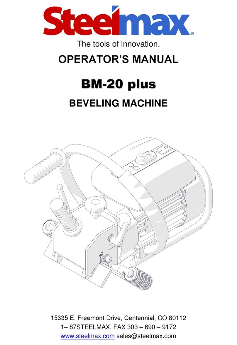 SteelMax BM-20 plus Operator's manual