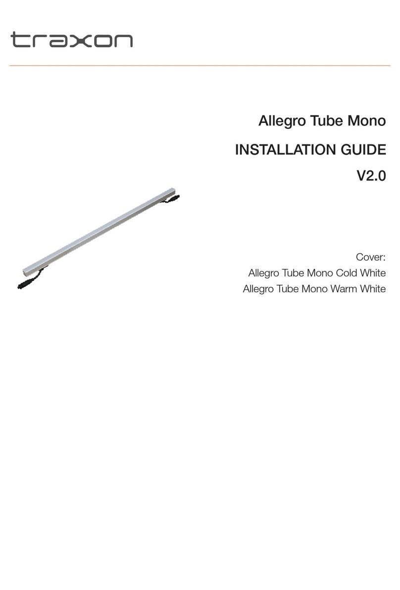 Traxon Allegro Tube Mono installation guide