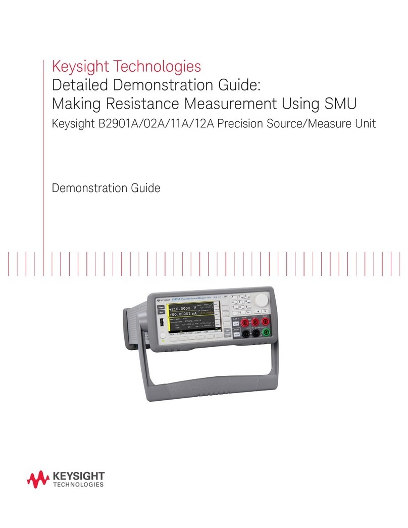 Keysight Technologies B2901A User manual