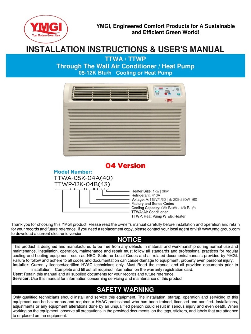 YMGI TTWA Series Manual