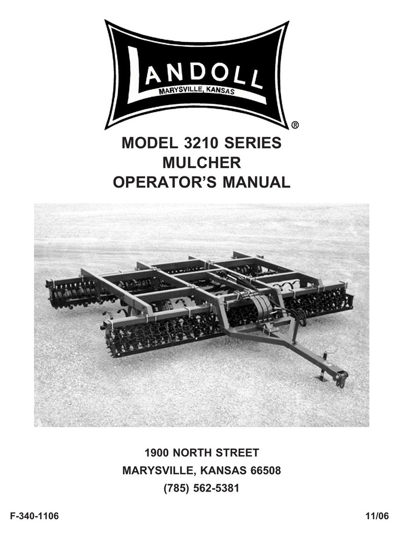Landoll 3210 Series Operator's manual