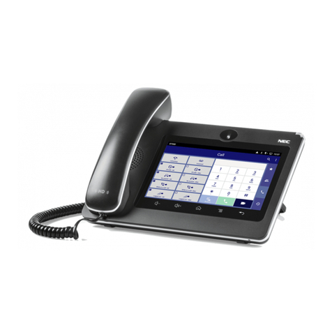 NEC UNIVERGE GT890 User manual