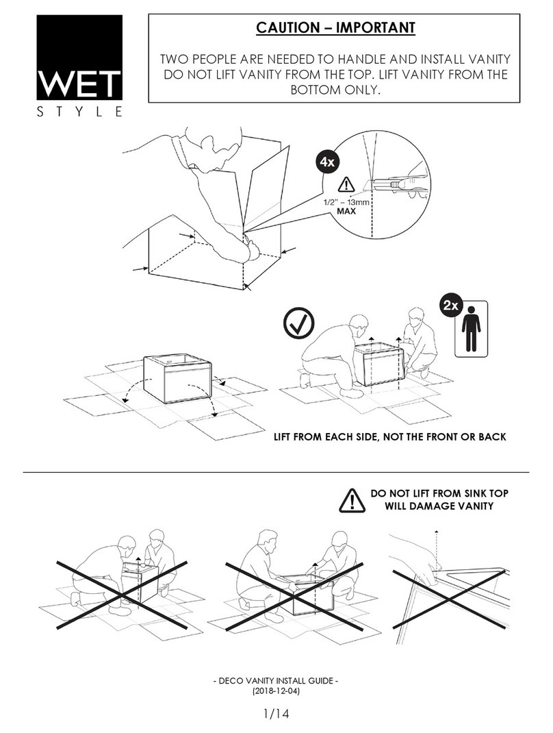 Wetstyle deco User manual