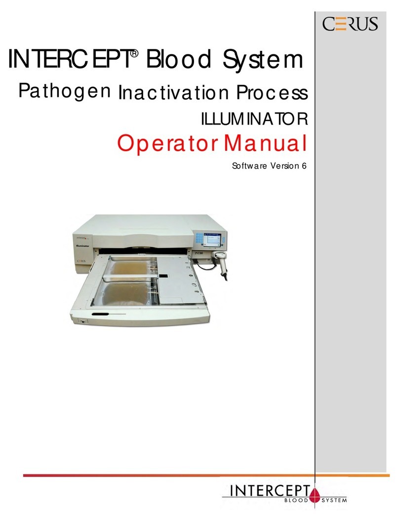 CERUS INTERCEPT INT100 Operator's manual