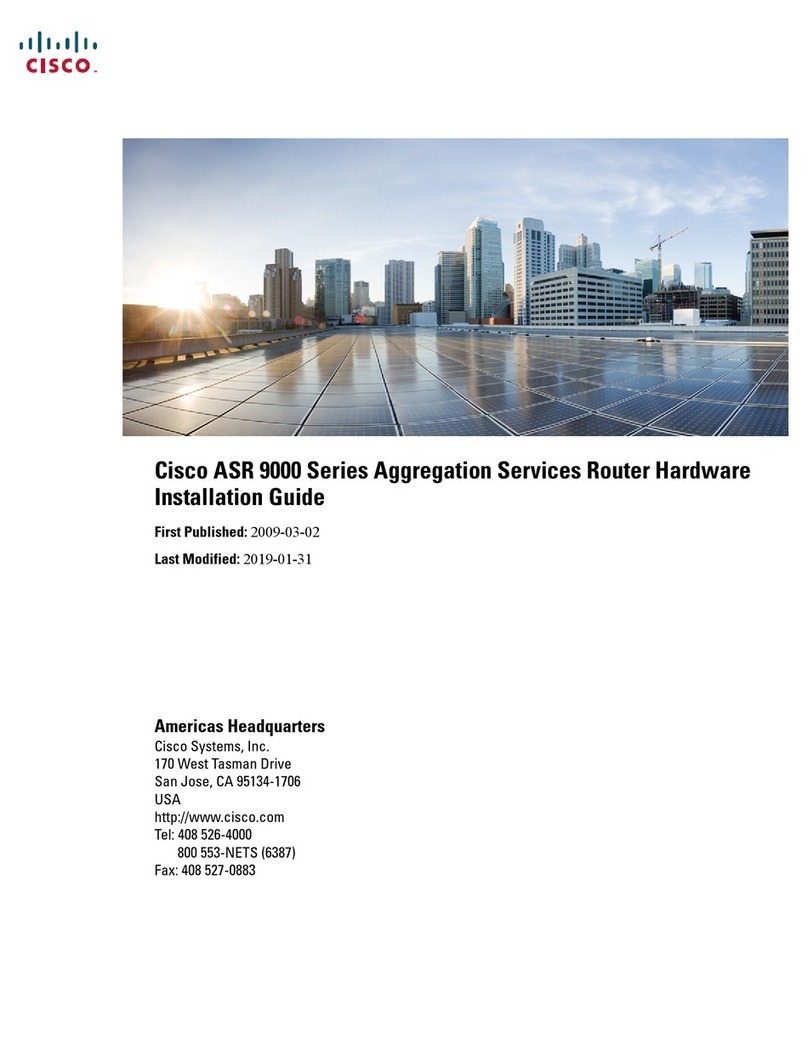 Cisco ASR 9000 Series installation guide