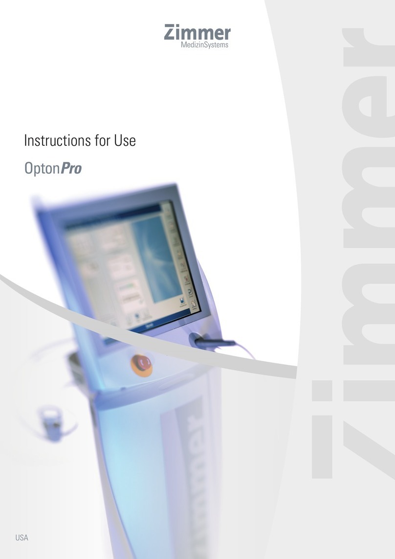 Zimmer OptonPro User manual Zimmer OptonPro User manual