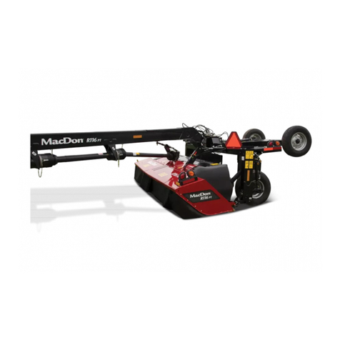 MacDon R116 User manual