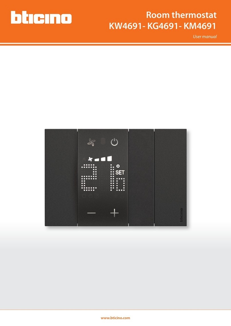 Bticino KW4691 User manual
