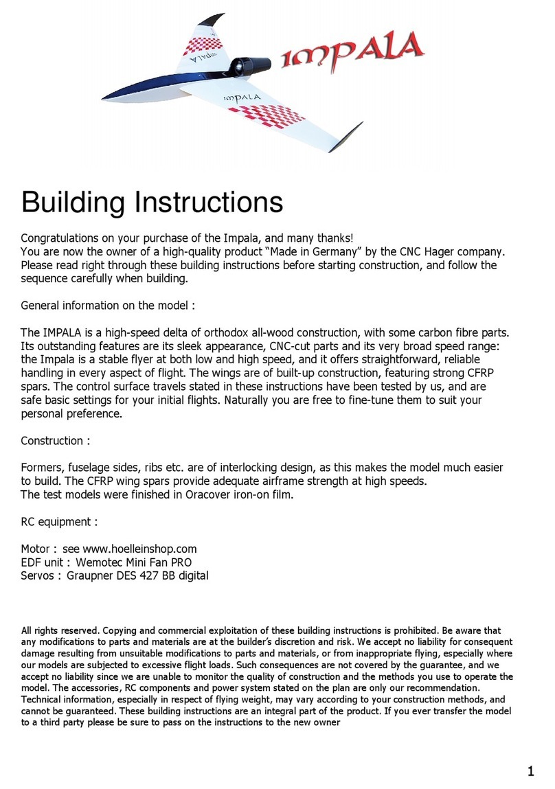CNC Hager Impala Building instructions
