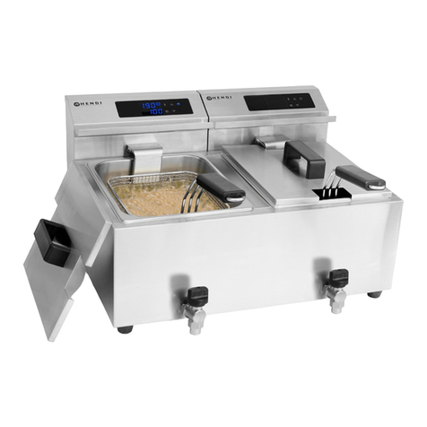 Hendi MASTERCOOK DIGITAL 207345 user manual