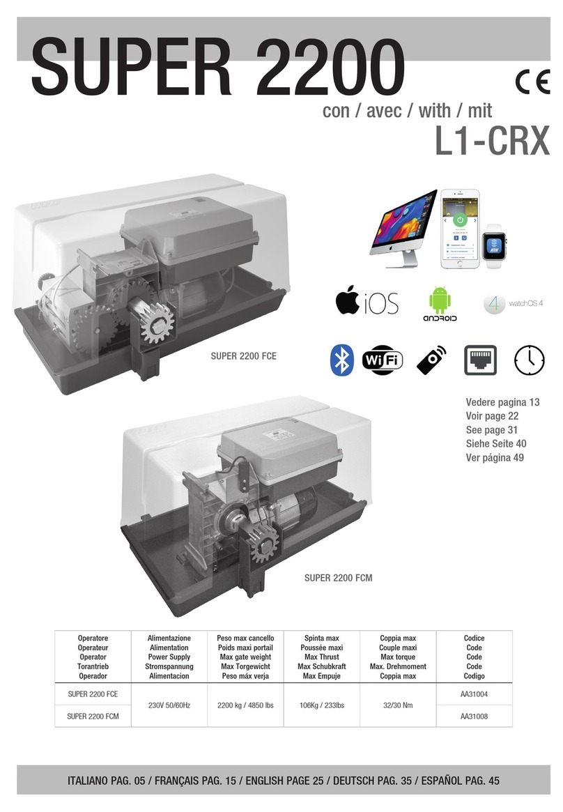 Ribind SUPER 2200 Series User manual