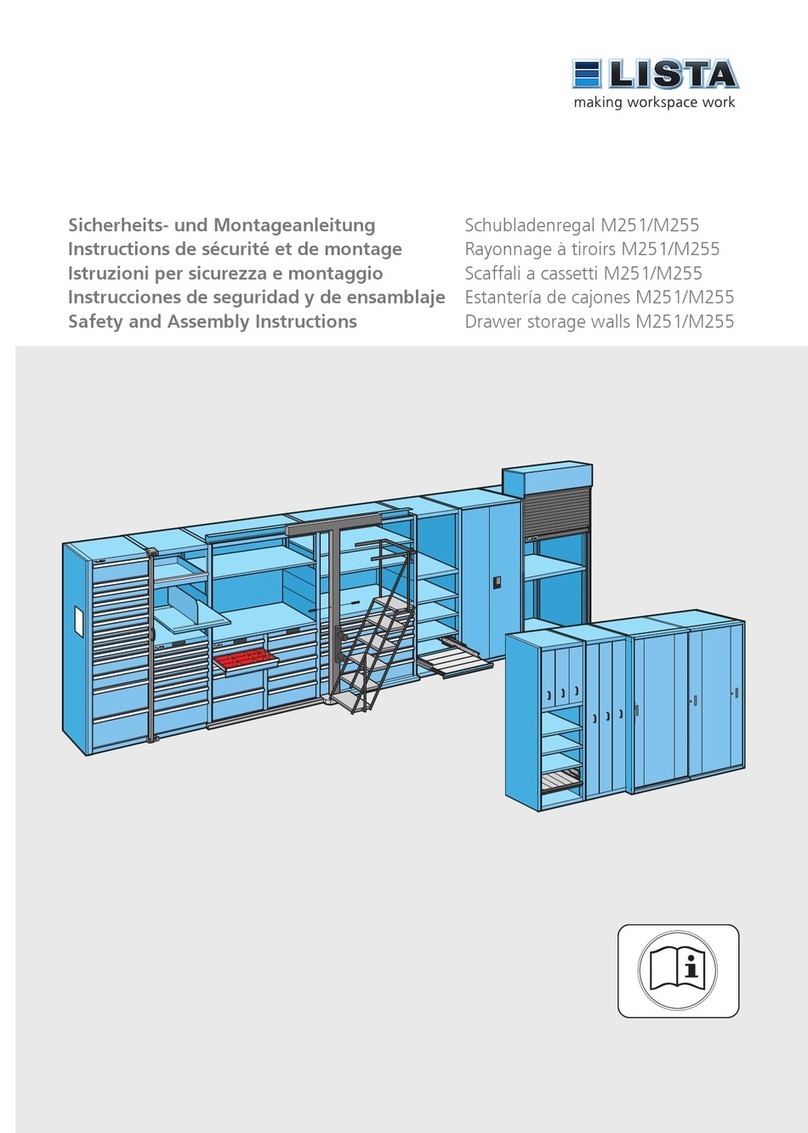 Lista M251 Safety and assembly instructions