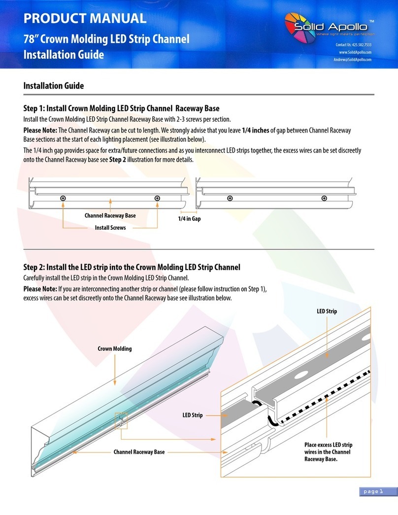 Solid Apollo SA-PROF-CROWN-78 product manual