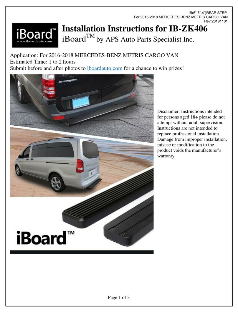 APS Auto Parts Specialist iBoard IB-ZK406 User manual