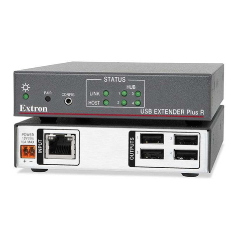 Extron electronics USB Extender Plus Series User manual