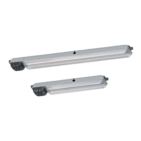 Stahl EXLUX 6009/5 Series operating instructions