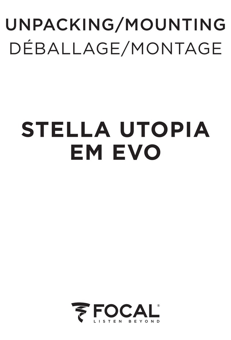 Focal STELLA UTOPIA EM EVO UNPACKING/MOUNTING
