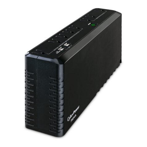 CyberPower SL750U-FC user manual