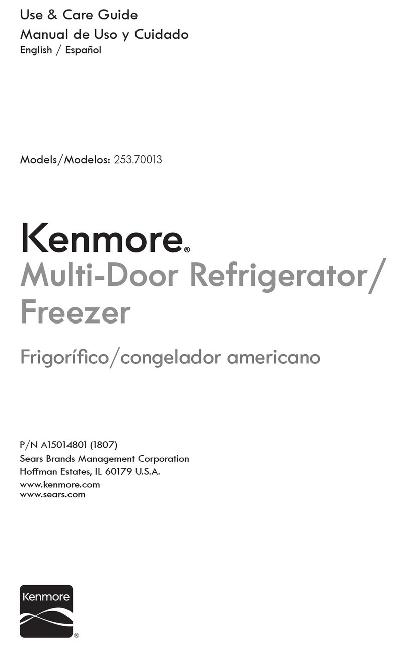 Kenmore 253.70013 Use & care guide
