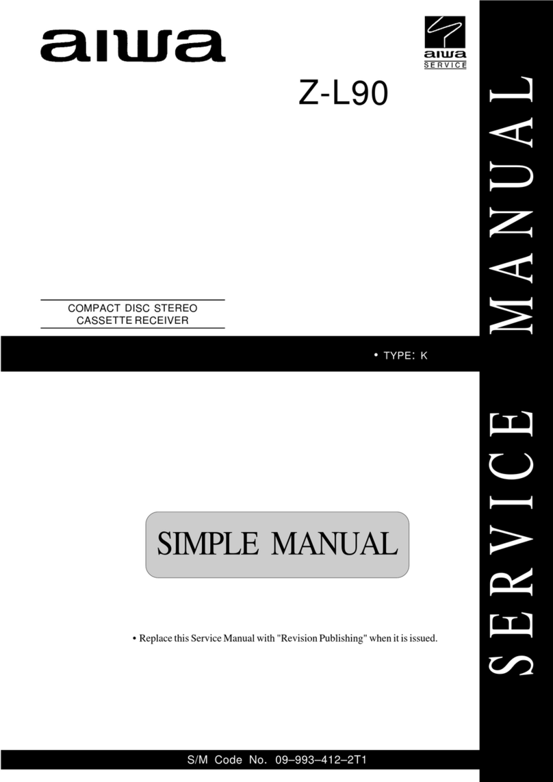 Aiwa Z-L90 User manual