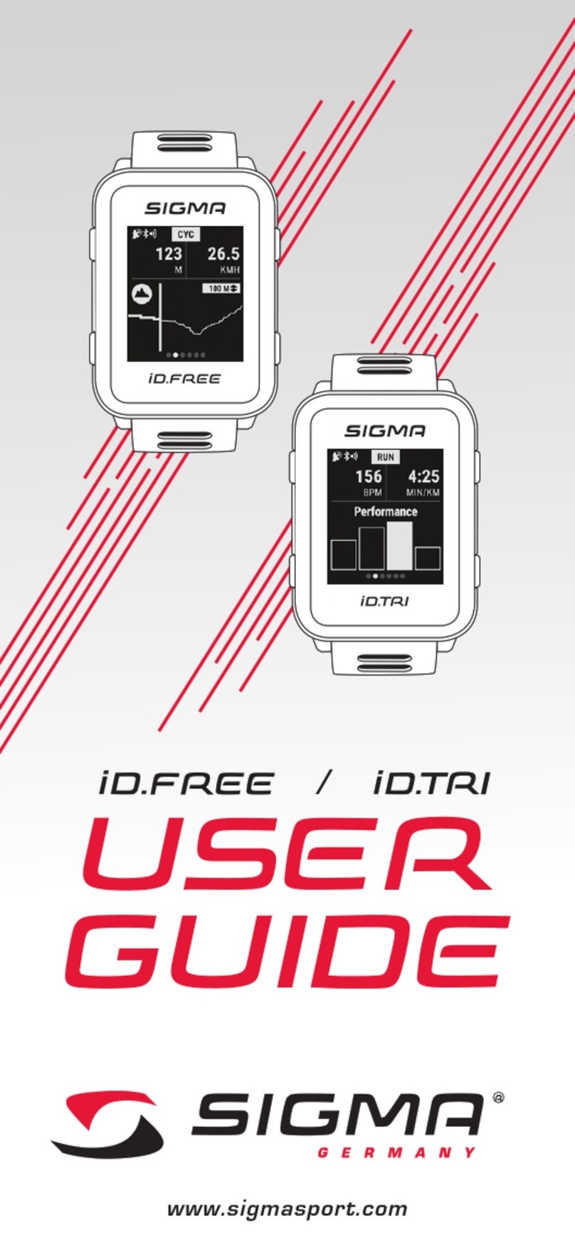 Sigma iD.FREE User manual