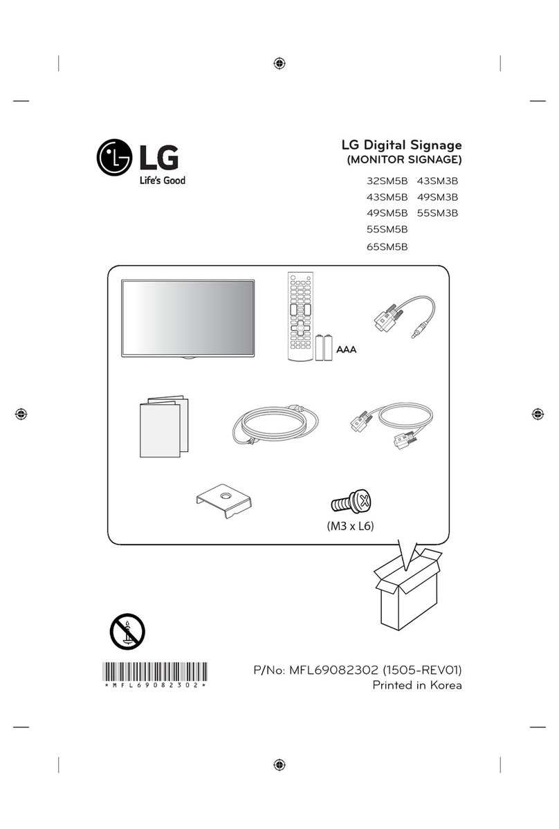 LG 32SM5B quick start guide