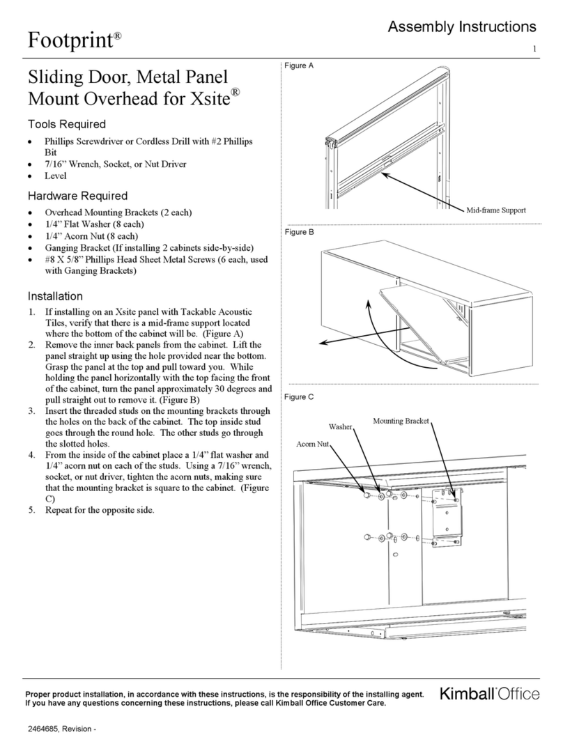 Kimball Office Footprint Assembly instructions