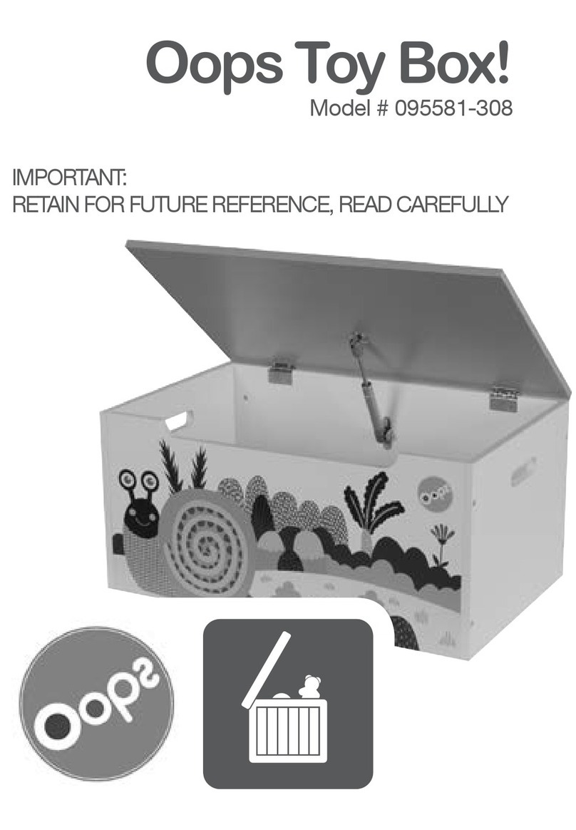 Oops Toy Box! 095581-308 manual