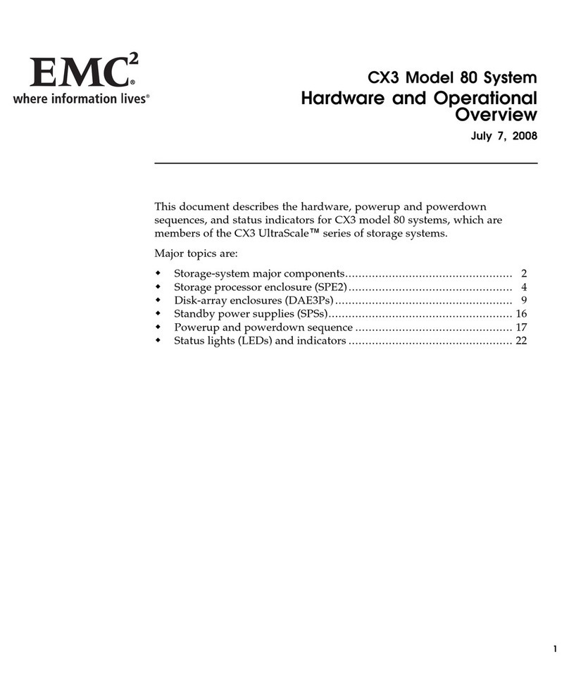 EMC2 CX3 UltraScale Series Hardware and Operational Overview