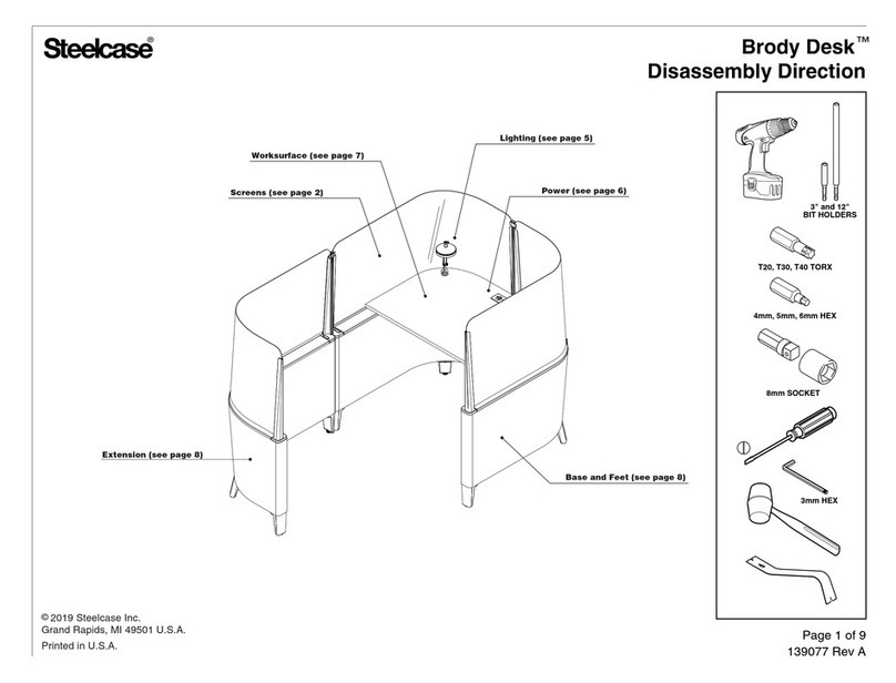 Steelcase Brody Desk Manual